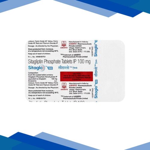 SITAGLO 100 Tablet 15’s