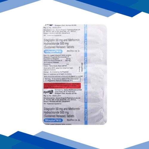 SITAGLYN M 50/500 Tablet 10’s