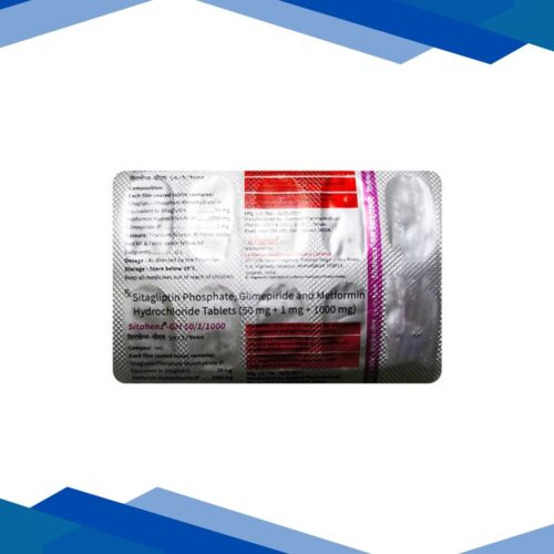 SITAHENZ GM 50/1/1000 Tablet 10’s