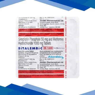 SITALEMBIC M 1000 Tablet 15’s