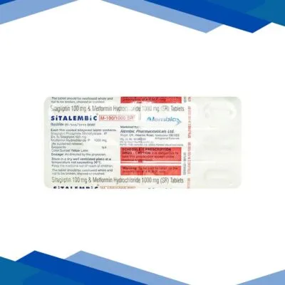 SITALEMBIC M SR 100/1000 Tablet 15’s