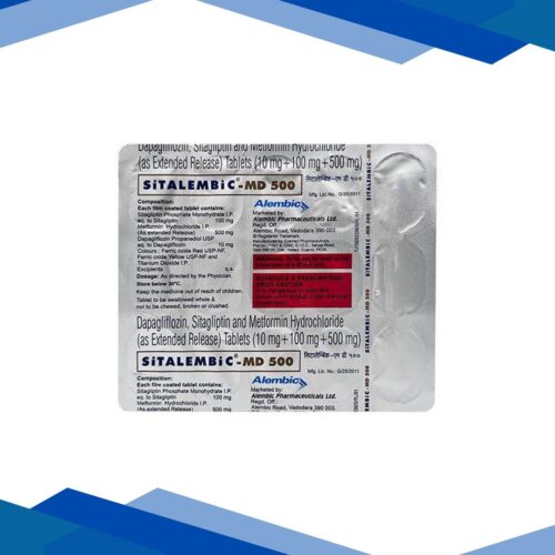 SITALEMBIC MD 500 Tablet 15’s