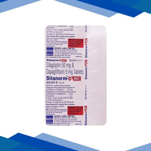 SITANORM D 50/5 Tablet 15’s
