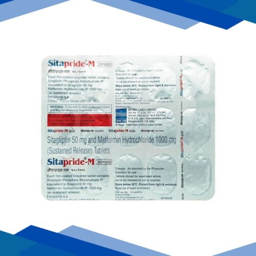 SITAPRIDE M 50/1000 Tablet 15’s