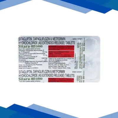 SITARA DM 1000 Tablet 10’s