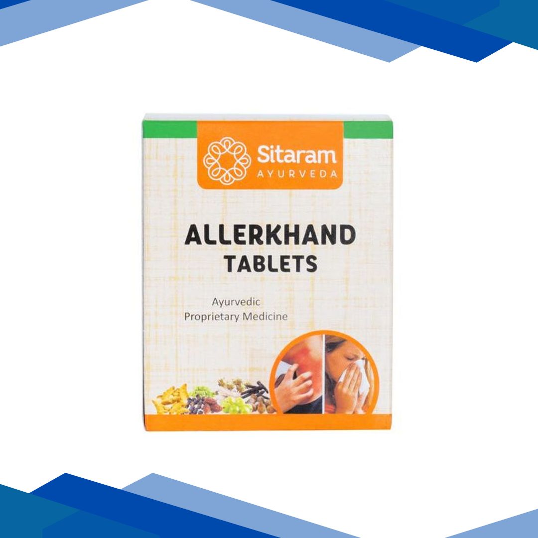 Sitaram Ayurveda Allerkhand Tablets 50’s