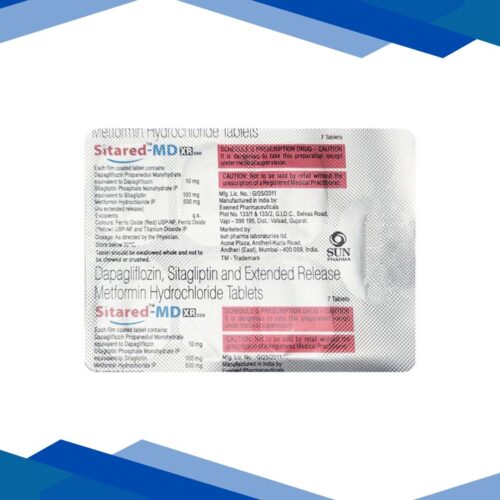 SITARED MD XR 500 Tablet 7’s