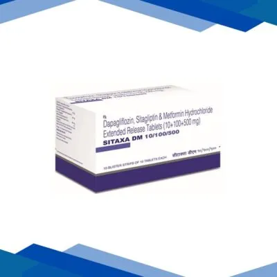 SITAXA DM 10/100/500 Tablet 10’s