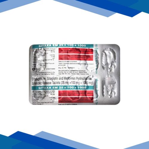 SITAXA EM 25+100+1000 Tablet 10’s
