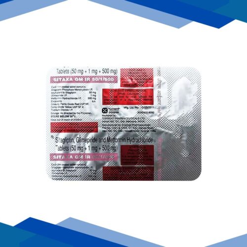 SITAXA GM IR 50/1/500 Tablet 10’s