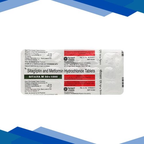 SITAXA M 50+1000 Tablet 15’s