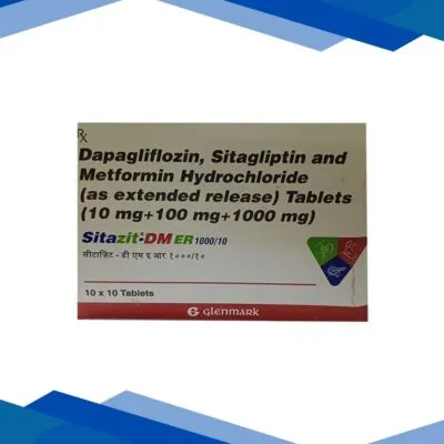 SITAZIT DM ER 1000/10 Tablet 10’s