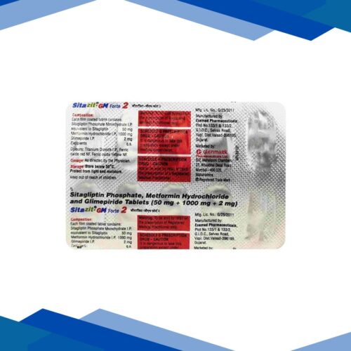 SITAZIT GM FORTE 2 Tablet 10’s