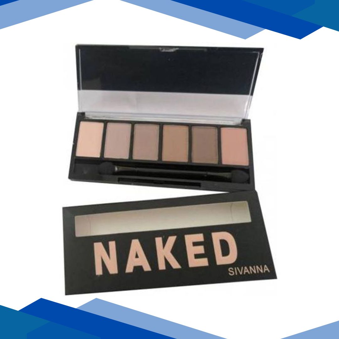 Sivanna Colors 6 Color Naked Eyeshadow Palette – HF312 02 07 gm
