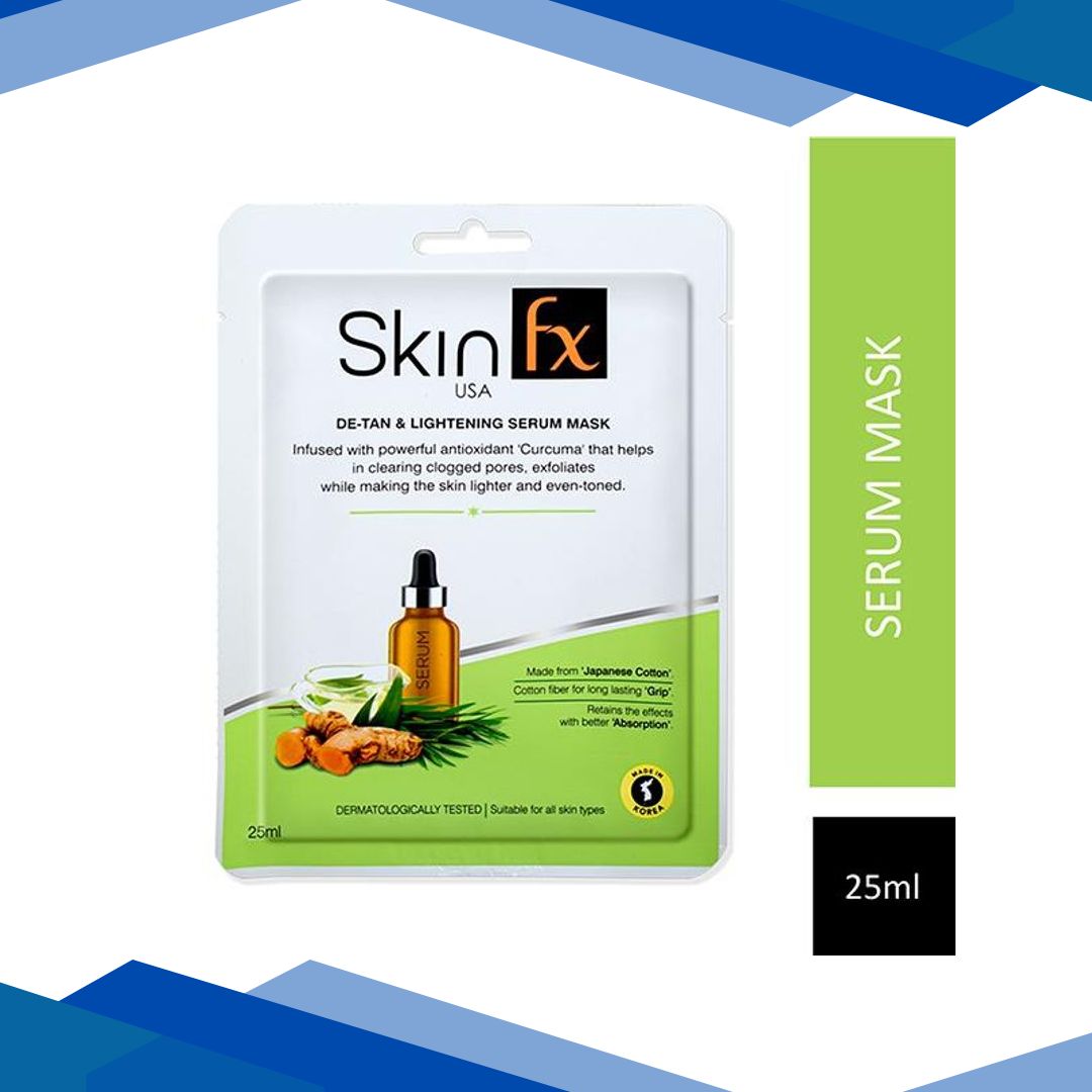 Skin Fx Detan & Lightening Serum Mask 25 ml