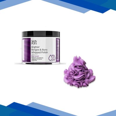 Skin Pot Co Brighter Bongos and Buns Whipped Polish – Black Currant 100 gm