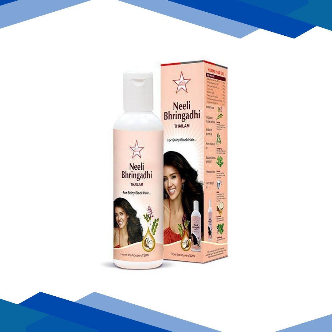 SKM Neelibhringadhi Thailam 500 ml