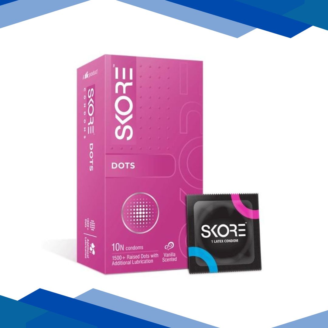 Skore 1500+ Dots Condoms 10’s