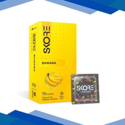 Skore Condoms Banana Pack 10’s