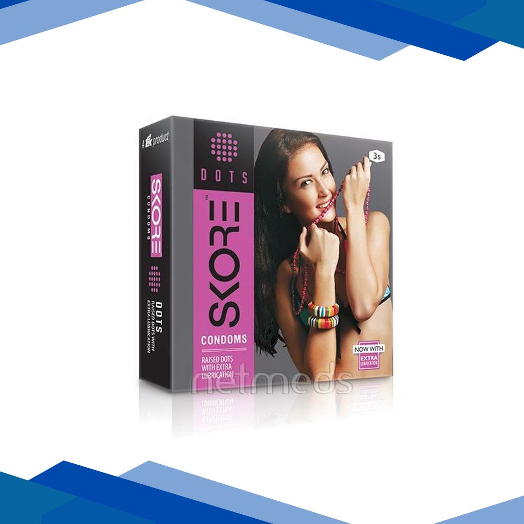 Skore Dots with Extra Lubrication & Vanilla Scented 3’s