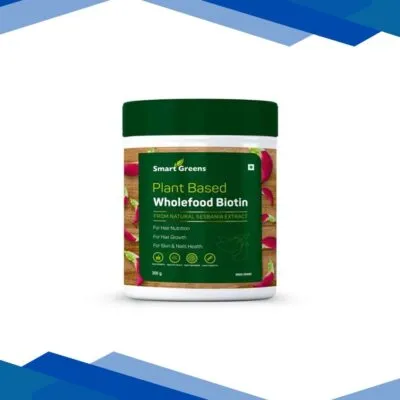 Smart Greens Plant Based Wholefood Biotin Powder 300 gm
