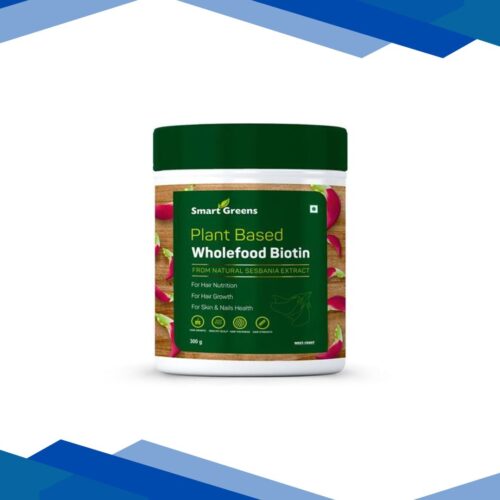 Smart Greens Plant Based Wholefood Biotin Powder 300 gm