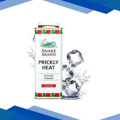 SNAKE BRAND PRICKLY HEAT COOLING POWDER CLASSIC 280 gm
