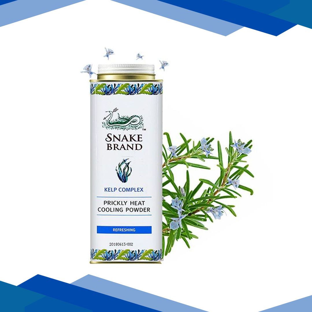 SNAKE BRAND PRICKLY HEAT COOLING POWDER REFRESHING 280 gm