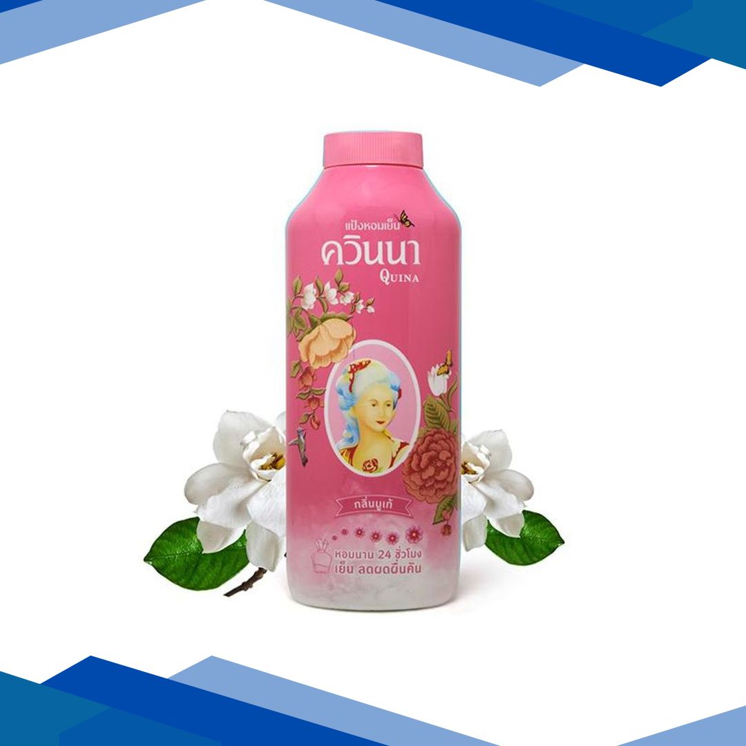 SNAKE BRAND QUINA PERFUME COOLING POWDER Bouquet 200 gm