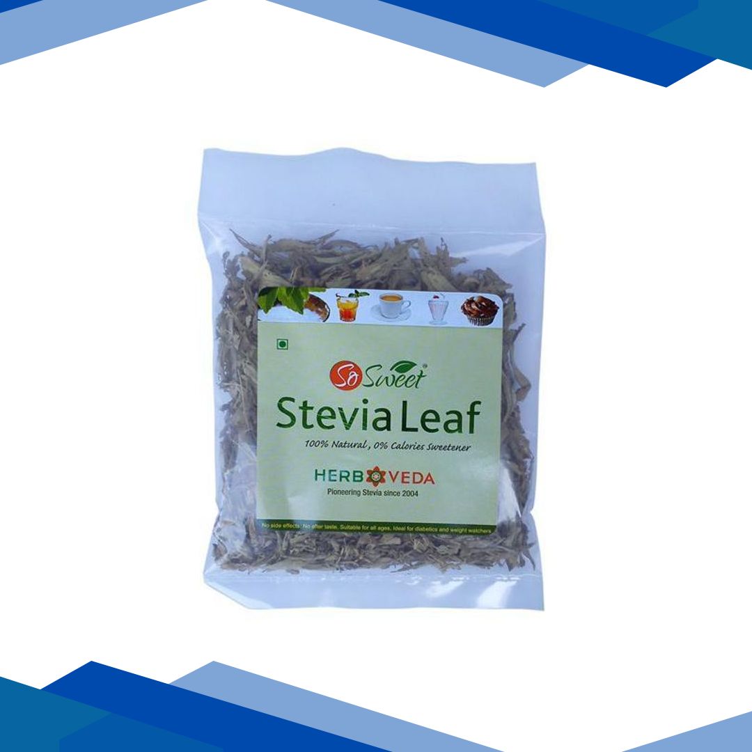 So Sweet 100% Natural Sugarfree Sweetener Stevia Leaf 25 gm