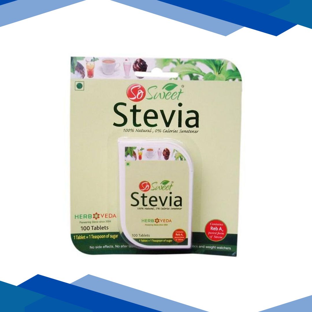 So Sweet 100% Natural Sugarfree Sweetener Stevia Tablets 400’s