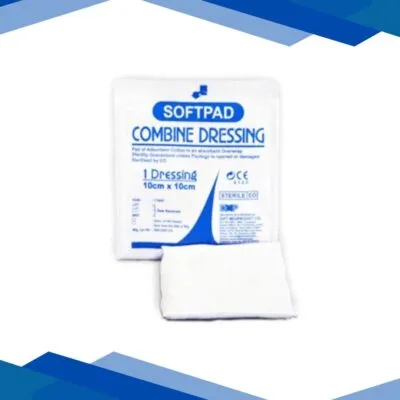 Softpad Combine Dressing Pad (770007) (10 cm x 10 cm) 1’s