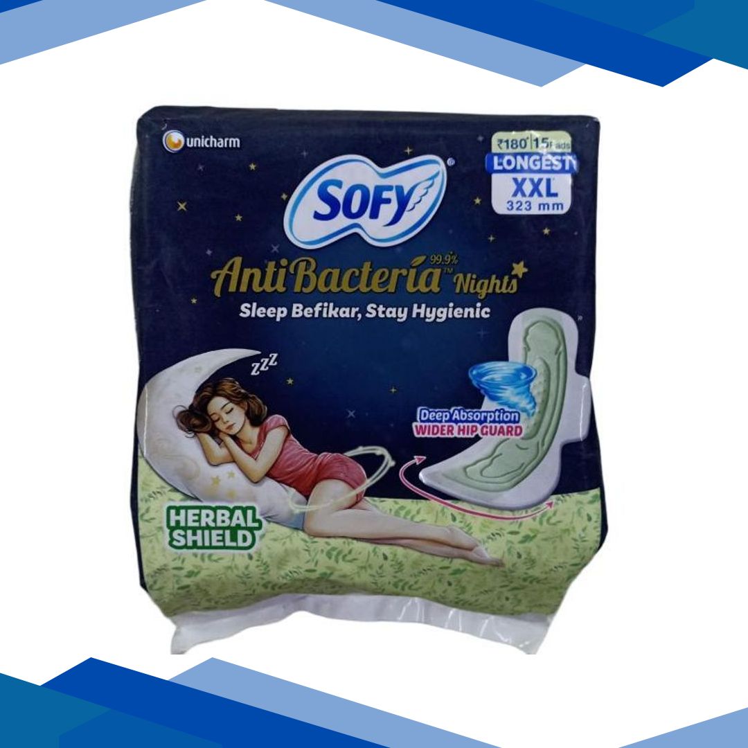 Sofy Anti Bacteria Nights (XXL) 15’s