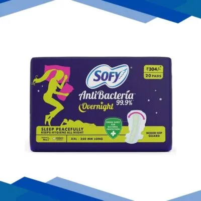 Sofy Antibacteria Overnight Pads (XXL) 20’s