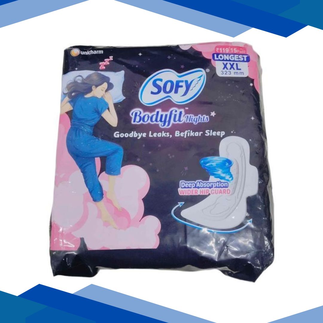 Sofy Bodyfit Nights Longest Pads (XXL) 15’s