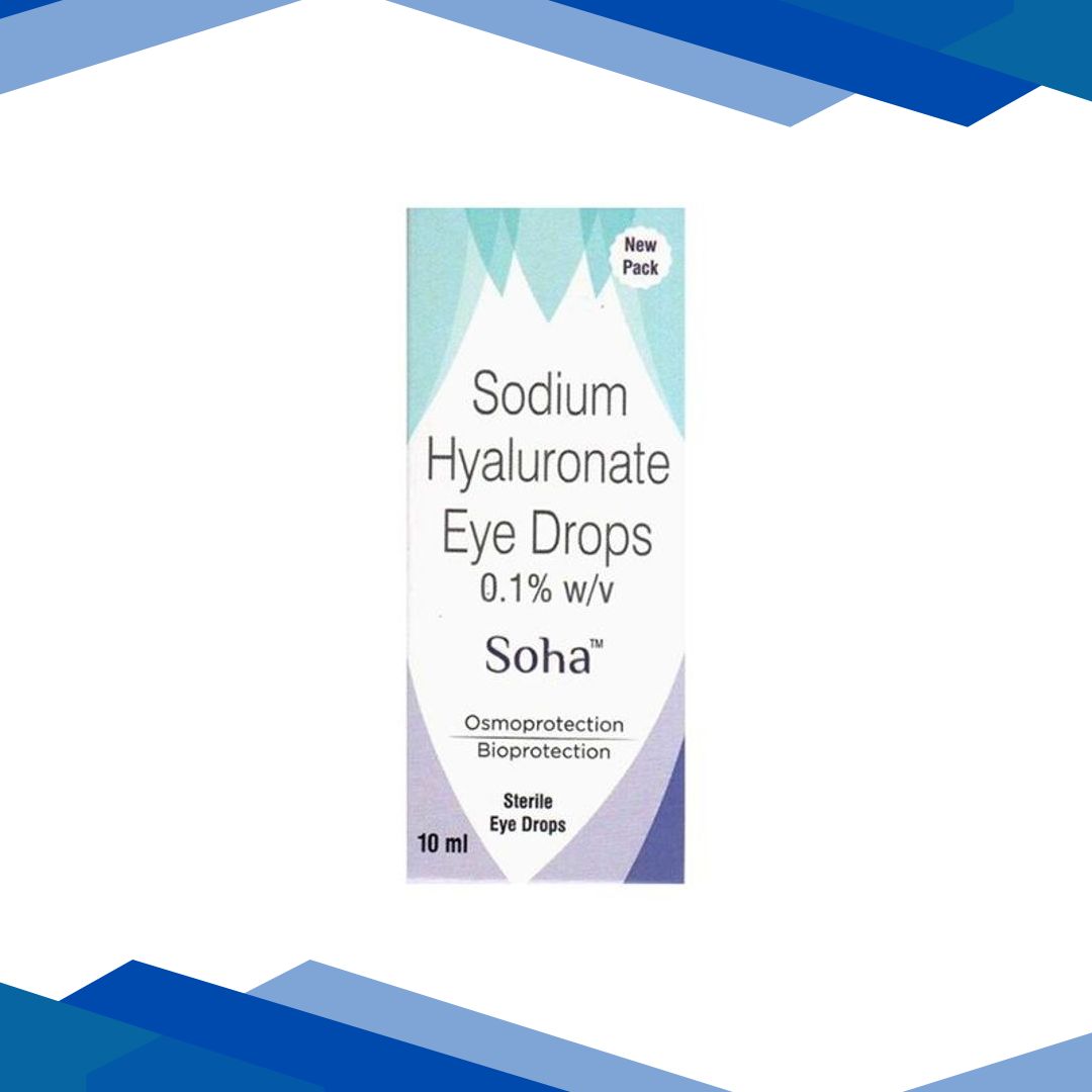 SOHA NEW PACK LUBRICANT Eye Drops 10ml
