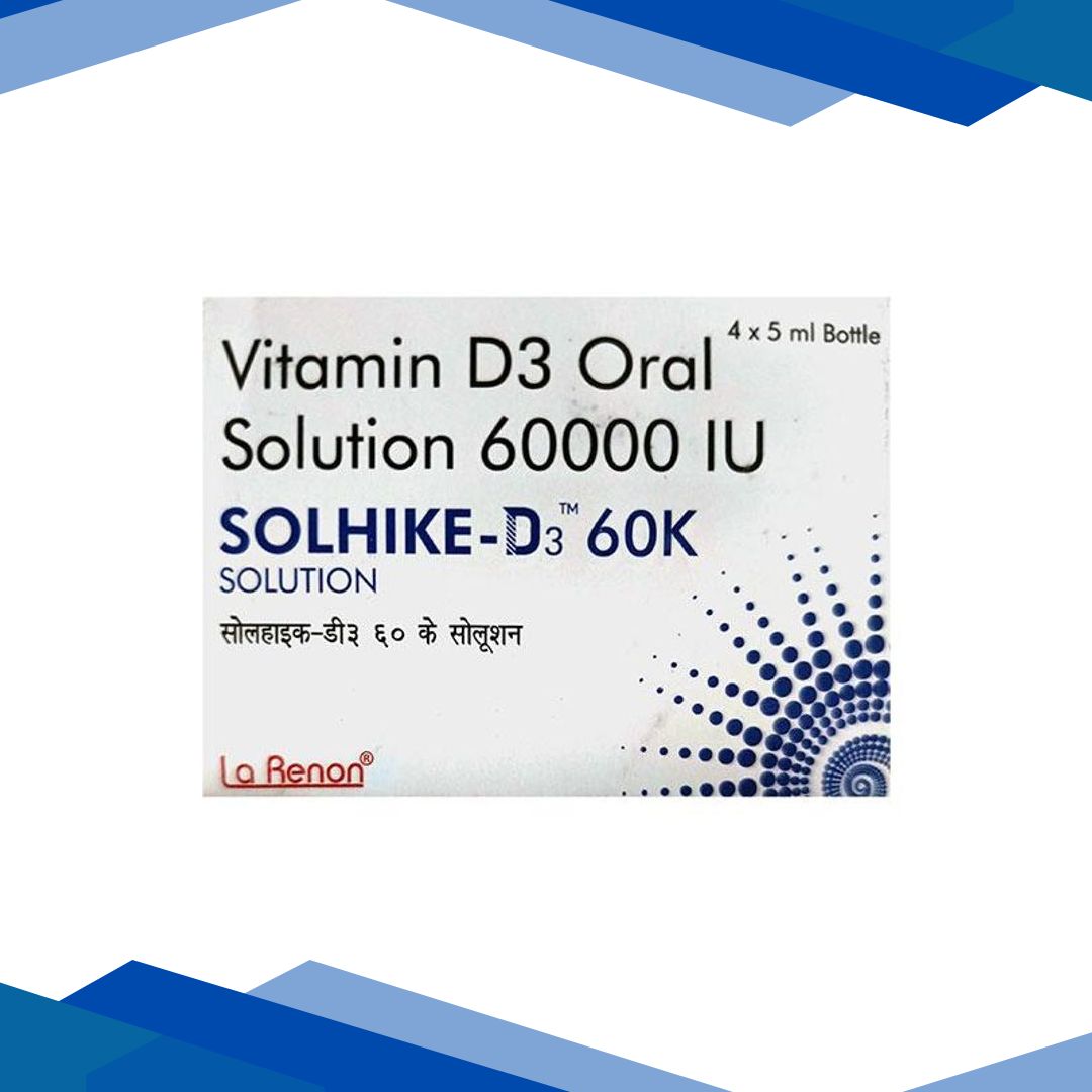 SOLHIKE D3 60k Oral Solution 5ml