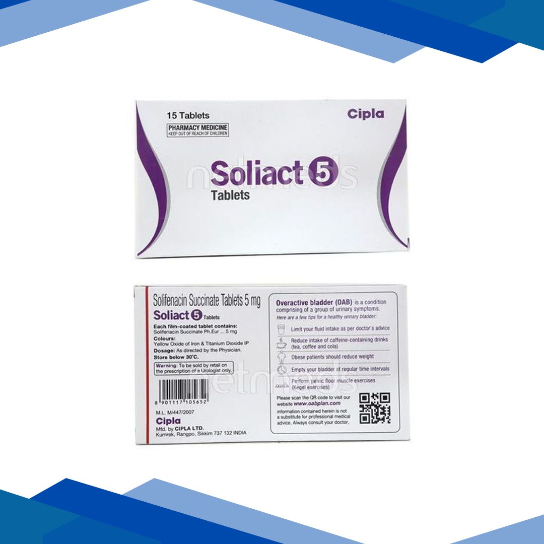 Soliact 5mg Tablet 15’S