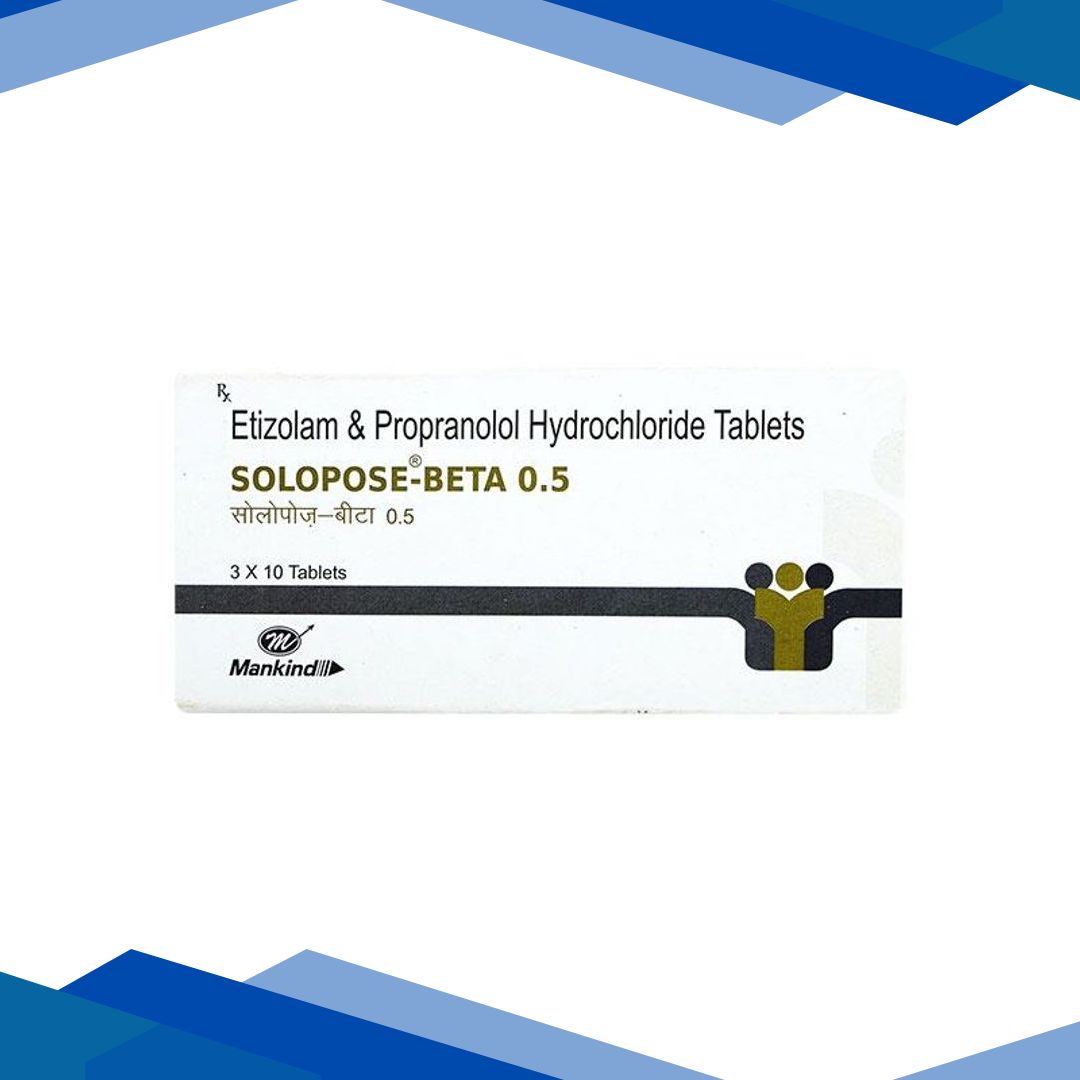 Solopose Beta 0.5mg Tablet 10’S