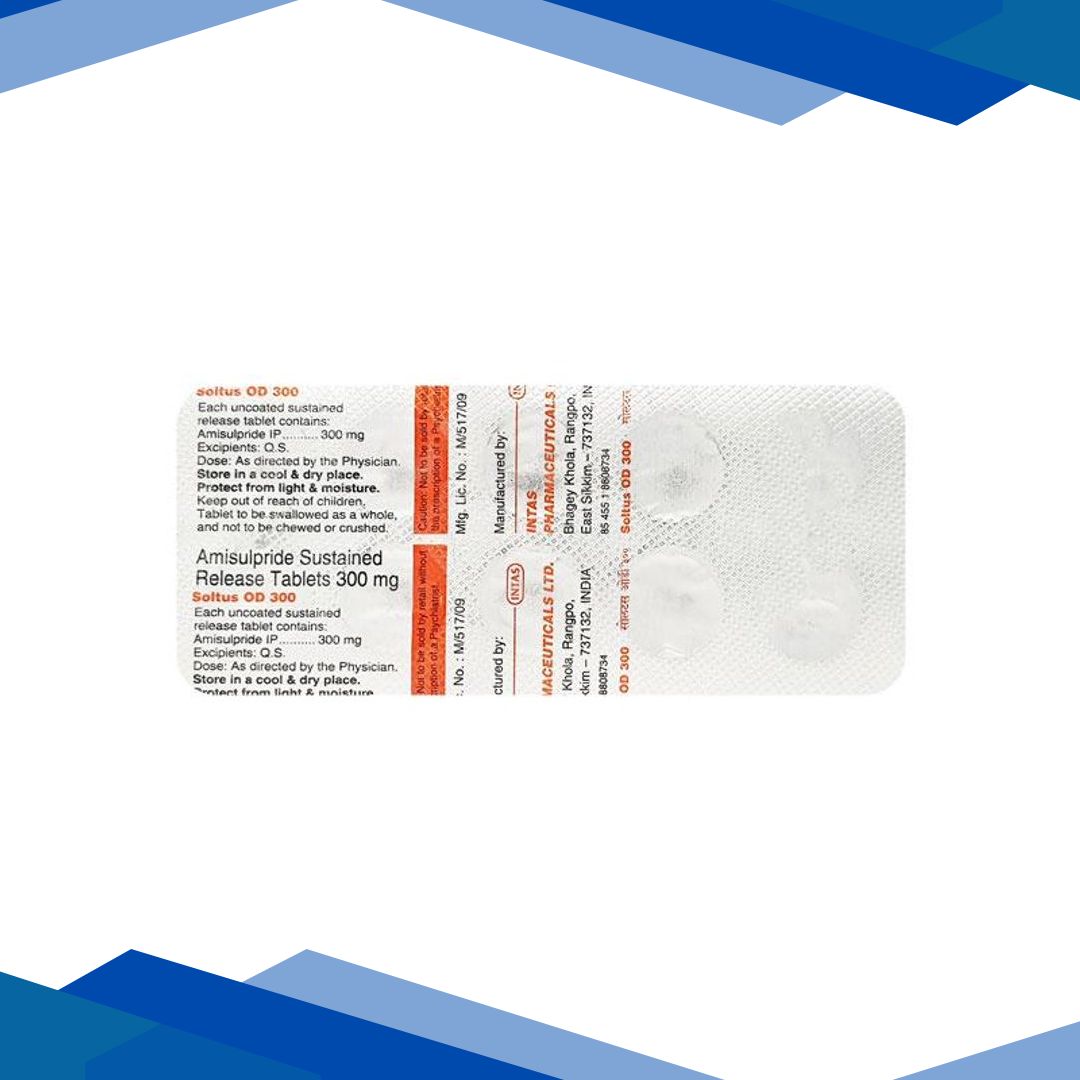 Soltus OD 300mg Tablet 10’S