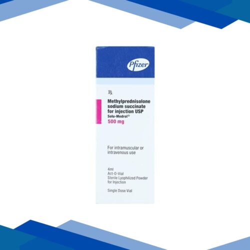 Solu Medrol 500mg Injection 4ml