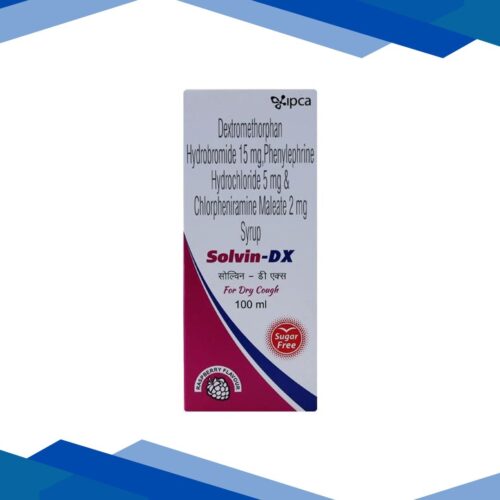 SOLVIN DX Sugar Free Raspberry Flavour Syrup 100ml