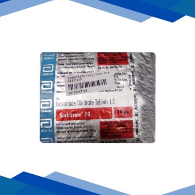 Sorbitrate 10mg Tablet 50’S