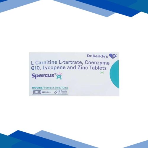 Spercus 1000/50/2.5/10 mg Tablet 10’S