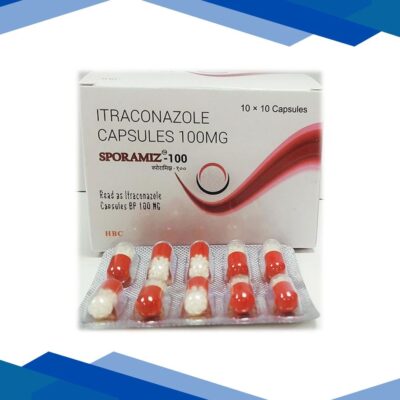 Sporamiz 100mg Capsule 10’S