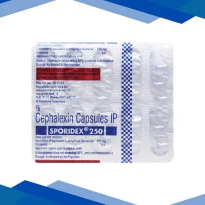 Sporidex 250mg Capsule 10’S