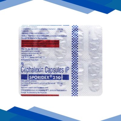 Sporidex 250mg Capsule 10’S