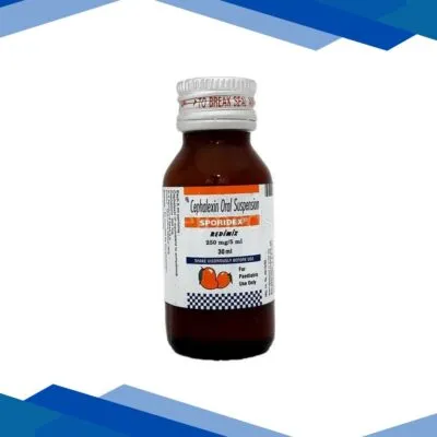Sporidex 250mg Redimix Mango Flavour Oral Suspension 30ml