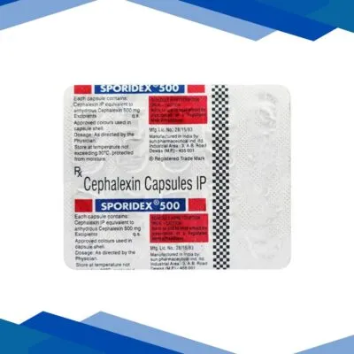 Sporidex 500mg Capsule 10’S