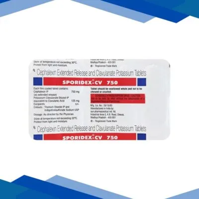 SPORIDEX CV 750 Tablet 10’s
